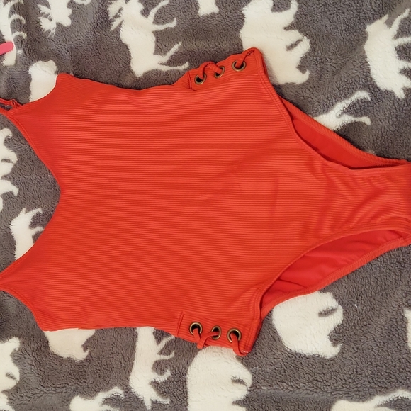 SOLD *New*TRUE CRAFT Rio Ribbed lace-up bathing suit, NEW w/out tags!!! - Picture 10 of 11